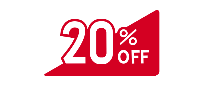 20％OFF